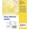 Avery White Dot Matrix Computer Labels 89x37mm (Pack of 500) EAL01
