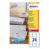 Avery Quickpeel Laser Address Labels 64x33.86mm 24 Per Sheet (Pack of 100) L7159-100