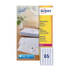 Avery White Mini Laser Labels (Pack of 1625) L7651-25