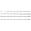 Fellowes Apex 6mm White Plastic Binding Combs (Pack of 100) 6200003
