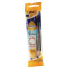 Bic Blue Cristal Grip Medium Ballpoint Pen (Pack of 20) 802801