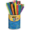 Bic Kids Visa Colouring Felt Tip Pens Fine Assorted (Pack of 36) 829012