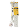 Belkin White E-Series SurgeStrip Surge Protector 6-Socket 3m F9E600UK3M