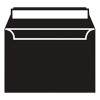 C6 Wallet Envelope Peel and Seal 120gsm Jet Black (Pack of 250) Black 93032