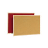 Bi-Office Cork/Felt Double-Sided Board 600x400mm FB0310010