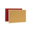 Bi-Office Cork/Felt Double-Sided Board 600x900mm FB0710010