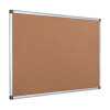 Bi-Office Aluminium Frame Cork Notice Board 900x600mm CA031170