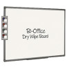 Bi-Office Aluminium Trim Drywipe Board 1800x1200mm MB2712170