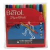 Berol Colourbrush Pen Assorted Water Based Ink (Pack of 12) CBR12W12 S0375830