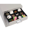 Bisley Multi Drawer Insert Tray Plastic 51mm High 16 Compartments BY00622