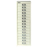 Bisley Multi-Drawer Cabinet A4 15 Drawer Chalk White BY15308