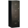 Bisley A4 Personal Filing Cabinet 4 Drawer Black BY31003