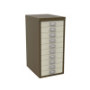Bisley 10 Drawer Coffee Cream Non-Locking Multi-Drawer Cabinet BY36938