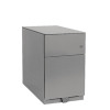 Bisley Note Pedestal Mobile 1 Stationery 1 Filing Drawer Goose Grey BY42020