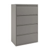 Bisley 4 Drawer Unit Goose Grey
