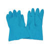 Caterpack Blue Medium Rubber Gloves (Pack of 6) KBMRY067
