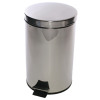 Silver Stainless Steel Pedal Bin 12 Litre KCO568W12