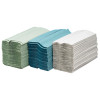 1 Ply Green C-Fold Hand Towels (Pack of 2850) WX43094