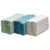 1 Ply Green C-Fold Hand Towels (Pack of 2850) WX43094