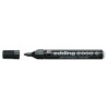 Edding 2000C Permanent Black Bullet Tip Marker (Pack of 10) 2000C-001