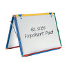 Show-me A2 Flipchart Pad Plain (Pack of 5) FPPA2/5