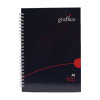 Graffico Twin Wire Board Cover A5 Notebook 160 Pages 500-0511