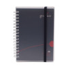 Graffico Twin Wire Polypropylene A6 Notebook 140 Pages 500-0506