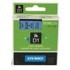 Dymo Black on Clear 4500 D1 Standard Tape 12mmx7m S0720500