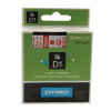 Dymo Black on Red 2000/5500 Standard Tape 19mmx7m S0720870