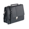 Falcon Synthetic Leather Flapover Briefcase 2584