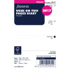 Filofax Pocket Week to View 2017 Refill 17-68221