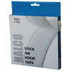 Halco Stick On Hook Roll 20mm x 10m White 20AWH10(BOX)