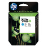 HP 940XL High Yield Cyan Inkjet Print Cartridge C4907AE