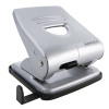 Rexel Precision P225 2 Hole Punch Black and Silver 25 Sheet 2100743