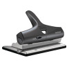 Rexel Precision P425 4 Hole Punch Black and Silver 25 Sheet 2100753