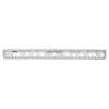 Helix Ring Binder Ruler Clear L25025