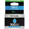 Lexmark 100XL Cyan Return Program Inkjet Cartridge High Yield 14N1069E