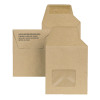 New Guardian Wage Envelope 121x98mm Window Unprinted 80gm Manilla Self Seal (Pack of 1000) C20719