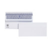 Plus Fabric DL Envelopes 110gsm Wallet Self Seal White (Pack of 250) M23270