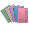 Snopake FileLastic 8-Part Elasticated File Electra Assorted (Pack of 5) 14965
