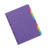 Concord Bright A4 Divider Heavyweight 10-Part Assorted 52699/526