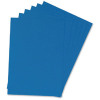 Q-Connect A4 Blue Leathergrain Comb Binder Cover (Pack of 100) KF00500