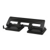 Rexel V412 4 Hole Punch Black 08309