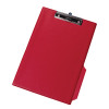 Q-Connect PVC Clipboard Foolscap/A4 Red KF01298
