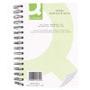 Q-Connect Wiro Bound Carbonless Duplicate Book 8x5 Inches