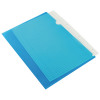 Rexel Nyrex A4 Blue Cut Flush Folder (Pack of 25) 12161BU