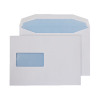 Q-Connect Machine Envelope 162x238mm Window 90gsm Gummed White Pack of 500 KF02898
