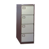 Jemini Coffee/Cream 4 Drawer Filing Cabinet KF03002