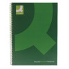 Q-Connect Wirebound A4 Hardback Recycled Notebook 160 Pages Green (Pack of 3) KF03731