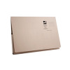 Q-Connect Buff Long Flap Document Wallet Pack of 50 KF03930